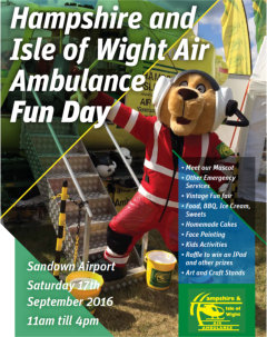 HAMPSHIRE AND ISLE OF WIGHT AIR AMBULANCE  Fun Day