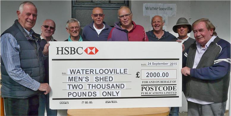 SUPPORT FOR WATERLOOVILLE MENâ€™S SHED
